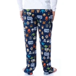 Star Wars Mens' Toon Heads Yoda Luke Skywalker Sleep Pajama Pants Blue 6 Star Wars Mens' Toon Heads Yoda Luke Skywalker Sleep Pajama Pants Blue -Pure Wear Store GUEST af3e78a0 24dc 4436 81eb 76f0bb584b79