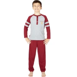 Harry Potter Boys Gryffindor House Athletic Varsity Jogger Pajama Set -Pure Wear Store GUEST b0221f29 5a89 40ba a68a b48daa3b62ea