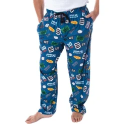 Seinfeld TV Series Men's Allover Themed Pattern Adult Sleep Pajama Pants -Pure Wear Store GUEST b2100df9 051a 487d 971e ad03d9eec03b
