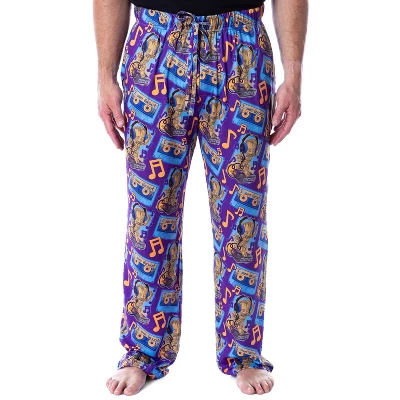 Marvel Mens' I Am Groot Allover Cartoon Character Loungewear Pajama Pants Purple 5 Marvel Mens' I Am Groot Allover Cartoon Character Loungewear Pajama Pants Purple - Image 5