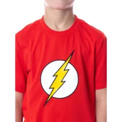 DC Comics Big Boys' The Flash Logo Short Sleeve Shirt Pajama Short Set Red -Pure Wear Store GUEST b302a73d fe4a 45a0 abfd 922c3e3f60b5