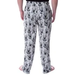 Harry Potter Men's Sirius Black Have You Seen This Wizard Pajama Pants Off-White