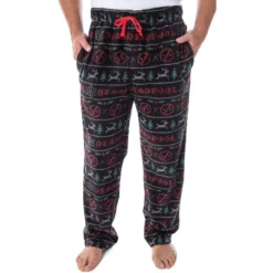 Marvel Men's Deadpool Christmas Ugly Sweater Fleece Sleep Pajama Pants Ugly Deadpool Sweater -Pure Wear Store GUEST b48fa0cd 6b49 4b5c b4d9 586aa4729d8f