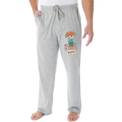 Nickelodeon Men's Rugrats Chuckie Finster Woke Up Like This Pajama Pants Heather Grey -Pure Wear Store GUEST b495902c 03cb 4d50 a355 48c474bd5f51
