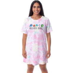 Disney Womens' Inside Out Movie Film Talk About Moody! Nightgown Pajama Multicolored -Pure Wear Store GUEST b51b6fd5 0d1b 4f42 ad5f 7dbc9b6c5c07