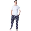 MTV Mens' Music Television Boombox '80s Logo Sleep Pajama Pants Black