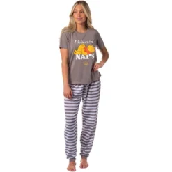 Disney Winnie-the-Pooh Women's I Believe In Naps Jogger Sleep Pajama Set Grey -Pure Wear Store GUEST b9d3aeb5 826e 4d2f a250 8ff9ddafc998