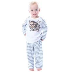 Where The Wild Things Are Little Boys' Rumpus Start Striped Pajama Sleep Set Multi -Pure Wear Store GUEST bc4b4cec afaf 431f b0b4 01617e05b050