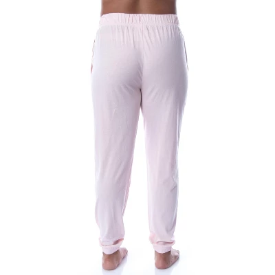 Nickelodeon ICarly Women's Television Series Logo Sleep Jogger Pajama Pants Pink 2 Nickelodeon ICarly Women's Television Series Logo Sleep Jogger Pajama Pants Pink - Image 2