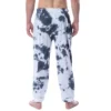 DC Comics Mens' Superman Tie Dye Logo Sleep Jogger Pajama Pants Multicolored