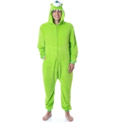 Disney Monsters Inc Adult Mike Wazowski Kigurumi Costume Union Suit Pajama Lime Green -Pure Wear Store GUEST c1ffa3ab b5c2 450d 8cab efc26fd746c2