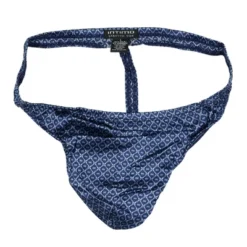Men's Stretch Silk Thong Diamond Pattern Adult Underwear G-String Blue -Pure Wear Store GUEST c201bcdb 3190 47d2 b2b7 24d4b5277cf5