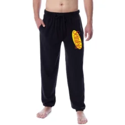 Seinfeld Men's TV Show Logo Icon Symbol Sleep Jogger Pajama Pants Black -Pure Wear Store GUEST c87775ad 3e3a 4981 9218 a75767d2369d