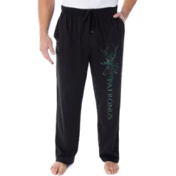 Harry Potter Pajama Pants Men's Expecto Patronum Stag Patronus Lounge Pants Black -Pure Wear Store GUEST c87cf8a1 27ca 4ad1 88ab 8557b69d79bb