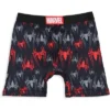 Marvel Mens' 2 Pack Spider-Man Spidey Boxers Underwear Boxer Briefs Black