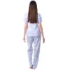 Peanuts Womens' I Woke Up This Cute Tie-Dye Sleep Pajama Set Multicolored
