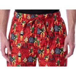 Elf The Movie Men's Cotton Headed Ninny Muggins Loungewear Pajama Pants Red -Pure Wear Store GUEST d528d2f3 eed6 48a7 aa33 75dc9697ee8c