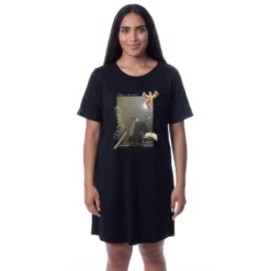 Harry Potter Womens' Albus Dumbledore Photograph Sleep Pajama Shirt Black 5 Harry Potter Womens' Albus Dumbledore Photograph Sleep Pajama Shirt Black -Pure Wear Store GUEST d767fbfa f824 4097 99f4 e988cc148a97