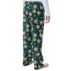 Nickelodeon Boys' Teenage Mutant Ninja Turtles TMNT Character Pajama Pants Black