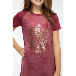 Harry Potter Girls' Foil Print Hogwarts Houses S/S Raglan Nightgown 13 Harry Potter Girls' Foil Print Hogwarts Houses S/S Raglan Nightgown -Pure Wear Store GUEST d825e6f4 3fa2 4f96 90ce c22e4d118f45