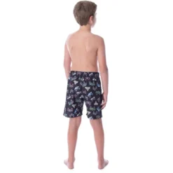 Monster Jam Boys' Dragon Zombie Grave Digger Megalodon Allover Swim Trunks Black -Pure Wear Store GUEST d870f2dc 2bde 4d01 9e12 3aa28de9cd06