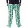 Nickelodeon Mens' SpongeBob SquarePants Tropical Delight Lounge Pajama Pants Multicolored