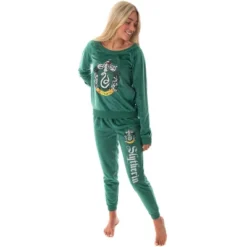 Harry Potter Juniors' Hogwart Castle Jogger Pajama Set - All 4 Houses Available -Pure Wear Store GUEST dbe7177c aef1 4e03 8831 9db245eb7f6a