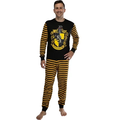 Harry Potter Hogwart's House Crest Tight Fit Adult Cotton Pajama Set 8 Harry Potter Hogwart's House Crest Tight Fit Adult Cotton Pajama Set - Image 8