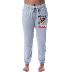 Gremlins Womens' Mogwai Rules Logo Movie Jogger Sleep Pajama Pants Grey -Pure Wear Store GUEST de5897db 33ff 431f 830b 77c41c2e6e0d