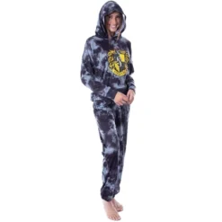 Harry Potter Womens' Hogwarts Houses Tie Dye Cropped Hooded Jogger Set -Pure Wear Store GUEST e0087203 20aa 4010 a096 42d19cf8329f