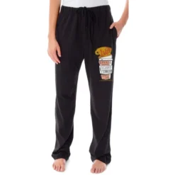 Gilmore Girls Womens' Luke's Diner Coffee Shot Of Cynicism Pajama Pants Black -Pure Wear Store GUEST e18a3b1c f6e0 4ea3 87ae 722a47ab1c47