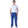 Marvel Men's X-Men Wolverine Allover Superhero Loungewear Pajama Pants Blue