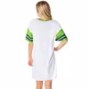 Nickelodeon Teenage Mutant Ninja Turtles Womens' Nightgown Pajama Shirt White