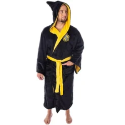 Harry Potter Adult Fleece Plush Hooded Robe -Pure Wear Store GUEST e3f4b6e9 9186 4d08 aebf d8d157b3b449