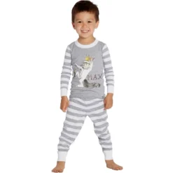 Where The Wild Things Are Boys Toddler Max Cotton Pajama Set -Pure Wear Store GUEST e3f861d4 b739 4e33 8c8c e496e6c2773c