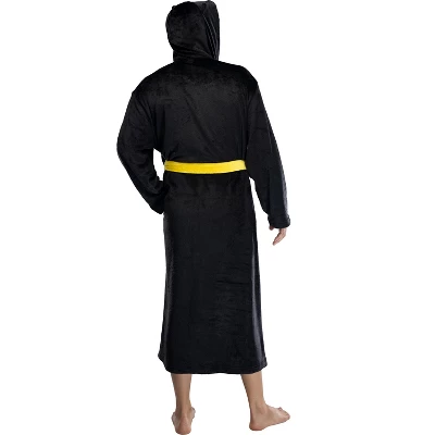 DC Comics Adult Superhero Plush Fleece Hooded Costume Robe 3 DC Comics Adult Superhero Plush Fleece Hooded Costume Robe - Image 3