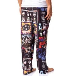 KISS Mens' Classic Oldies Rock Band Music Albums Sleep Pajama Pants Black -Pure Wear Store GUEST e7e70467 1882 413e bbd5 e6a7b21bb48c