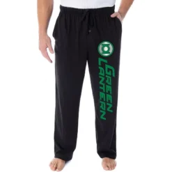 DC Comics Men's Green Lantern Logo Superhero Loungewear Sleep Pajama Pants Black -Pure Wear Store GUEST e8f1cbdb fc1a 4823 807a bb1bd9604f77