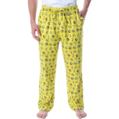 Nickelodeon Men's SpongeBob SquarePants Expressions Loungewear Pajama Pants Yellow -Pure Wear Store GUEST e934ffd5 bd03 4291 9305 4a3da850833a