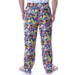 Nickelodeon Men's 90s Cartoon Characters Allover Loungewear Pajama Pants Multi -Pure Wear Store GUEST ec008092 4308 4e4d a38f ba00fd8418db