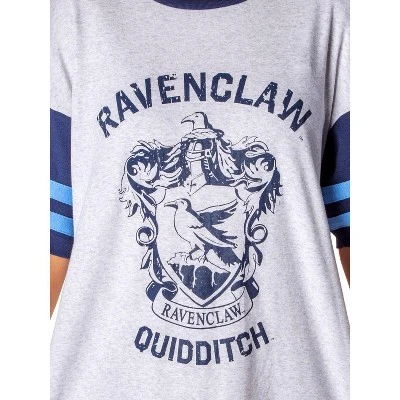 Harry Potter Women's All Houses Nightgown Pajama Shirt Dress 2 Harry Potter Women's All Houses Nightgown Pajama Shirt Dress - Image 2