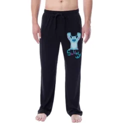 Disney Mens' Monsters, Inc. Movie Sulley Chibi Sleep Pajama Pants Black -Pure Wear Store GUEST ed3a6971 50e9 48b7 b81c 6c5dc277b83a