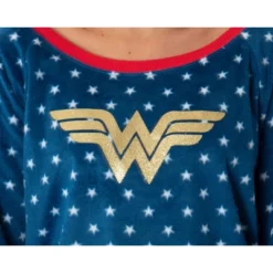 DC Comics Wonder Woman Juniors' Fleece Joggers Pajama Set