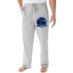 The Polar Express Men's Train Circle Logo Loungewear Sleep Pajama Pants Heather Grey -Pure Wear Store GUEST edd423b3 d948 4242 9cb0 746203fc8be8