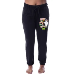 Frosty The Snowman Womens' Winter's No Fun Sleep Jogger Pajama Pants Black -Pure Wear Store GUEST efae7bb3 3666 4a4e ba5d bc0a4d6259c4