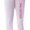 The Pink Panther Womens' Character Movie Film Sleep Jogger Pajama Pants Pink