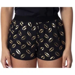 DC Comics Women's Batman Gold Foil Logo Racerback Tank Shorts Pajama Set Batman Logo -Pure Wear Store GUEST f1a26c35 51e1 44af 9cb0 29a85cacd3b1