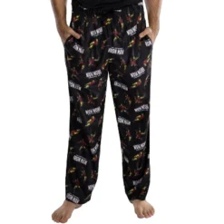 Marvel Men's Iron Man Retro Allover Print Loungewear Pajama Pants Black -Pure Wear Store GUEST f1b1cc37 8e35 4846 ab52 57c9b160f0f2