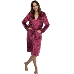 Harry Potter Womens Velvet Robe Hogwarts Houses -Pure Wear Store GUEST f2eb0fa5 4840 434d 8578 448dfa2915ec