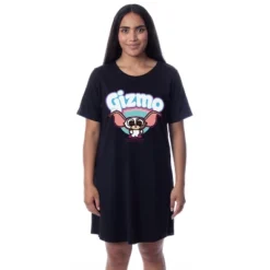 Gremlins Womens' Chibi Style Gizmo Nightgown Sleep Pajama Dress Shirt Black -Pure Wear Store GUEST f2f1491b 7385 45f1 8ad8 c189bac6fe26